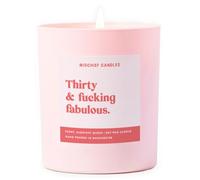 30th Birthday Gift Funny 30th Birthday Candle Thirty Fabulous - Scent: Midnight Queen