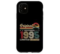 30th Birthday Gift Men Women Original November 1995 Case for iPhone 11