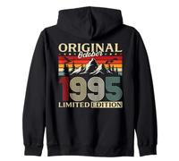 30th Birthday Gift Men Women Original Since October 1995 Zip Hoodie