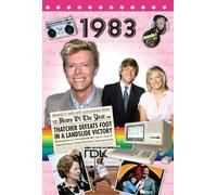 30th Birthday Gifts For Men - 1983 DVD Film and 1983 Greeting Card