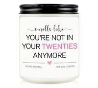30th Birthday Gifts for Women, 30th Birthday Decoration, 30 Years Gift Ideas for Bestie Friends Mom Wife Auntie Sister Daughter, Lavender Scented Candle Natural Soy 7OZ