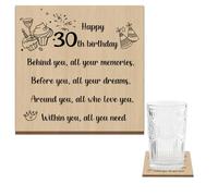 30th Birthday Gifts for Women,30th Birthday Gifts for Men,30th Birthday Gift Ideas,Funny Coasters for Women,30th Birthday Gifts for Her,Mens 30th Birthday Gifts,Funny 30th Birthday Gifts for Women