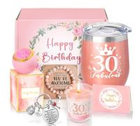30th Birthday Gifts for Women, Happy 30th Birthday Basket Gifts Box for Best Friends Female Mum Wife Daughter Sister Her Girlfriend Coworker Bestie by Sheinly