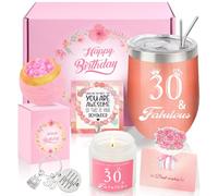 30th Birthday Gifts for Women, Happy 30th Birthday Basket Gifts Idea Box