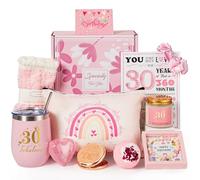 30th Birthday Gifts for Women,Happy 30th Pamper Gift Basket Ideas for Daughter, Cute Unique 30 Year Old Birthday Hampers Presents,Self Care Package for Her,Best Friend, wife,Sister, girlfriend,Aunt