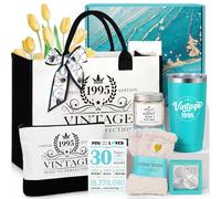 30th Birthday Gifts for Women, Vintage 1995 Dirty Turning 30 Year Old Bday Gifts for Women, 30th Birthday Decorations for Her, Cool Happy Thirty Gift Ideas w/ Canvas Tote Bag for Sister Friend