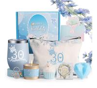 30th Birthday Pamper Gifts for Women, 30 Year Old Happy Birthday Hampers Relaxation Self Care Package for Her, Spa Bath Sets, 30th Birthday Presents Gift box for Women Friend, Mum, Wife, Sister, Girl
