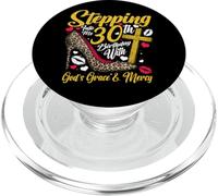 30th Birthday Queen Stepping God's Grace Mercy 30 Years Old PopSockets PopGrip for MagSafe