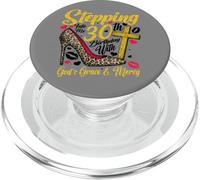 30th Birthday Queen Stepping God's Grace Mercy 30 Years Old PopSockets PopGrip for MagSafe
