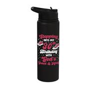30th Birthday Queen Stepping God's Grace Mercy 30 Years Old Stainless Steel Insulated Water Bottle