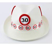 30TH BIRTHDAY TRAFFIC SIGNS THEME - PARTYWARE COMPLETE SELECTION