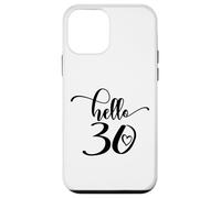 30th Birthday, Women, Hello 30, Thirty, 30 Years Old, Cute Case for iPhone 12 mini