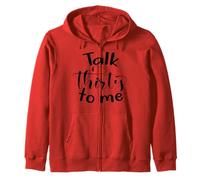 30th Birthday Women, Talk Thirty To Me, Group Funny 30 Zip Hoodie