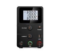30V 10A Lab DC Power Supply Adjustable USB 4Digits LCD Disply Bench Source Stabilized Current Voltage Regulator High Precision(R-SPS3010D)