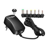 30W Adjustable Voltage Sector Charger 3-12V with USB and 6 Included Tips