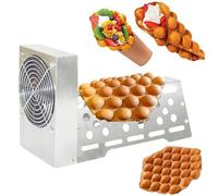 30W Automatic Egg Waffle Blower Machine, Smart Sensor Activated | Hands-Free Operation, Reusable & Easy To Clean, Egg Waffle Maker Accessory For Home, Restaurant, Snack Bar And Food Court