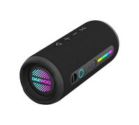 30W 'Boom Beat' Portable Bluetooth Speaker, Wireless Outdoor Party Daewoo Black One Size