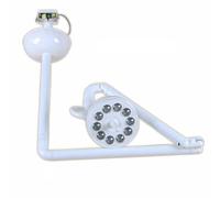 30W Ceiling LED Surgical Exam Light, Medical Shadowless Lamp, 360 Rotation, Adjustable Brightness Height Angle