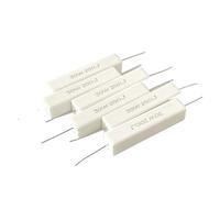 30W Cement Resistor - 1R to 100R Ohm, 5% Tolerance, Wirewound Power Resistor for Audio & Electronics 1pc(5R)