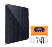 30W Flexible Solar Panel Kit with Monocrystalline Technology for Gardens and Farms (orange)