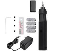 30W Handheld Ultrasonic Cutting Machine, 40kHz Ultrasonic Knife Cutter with 40 Replacement Blades, for Cutting 3D Printed Models, Acrylic, Wood, PVC, Plastic and Fabric, Leather