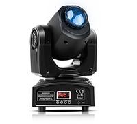 30W LED Moving Head Stage Lights, RGBW Beam Pattern dmx512 DJ Party Lights 8 Patterns 8 Voice Activated Colours for Disco KTV Party Festivals