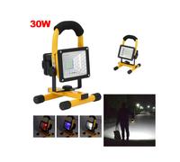 30W LED Rechargeable Portable Cordless Sturdy Camping Work Lamp