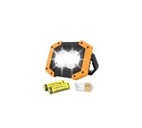 Edasion 30W LED Work Light Rechargeable COB Floodlight Super Bright 2000LM Portable Light Outdoor USB Battery Security Light Waterproof for Camping Fishing Hiking Car Garage, 2 Packs