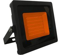 30W Orange LED Slimline Floodlight, Waterproof Outdoor Light, IP65 Rated Focus Light for Small Gardens & Effect Lighting, Energy-Efficient A+ Rating, 240W Equivalent with 120-Degree Beam Angle