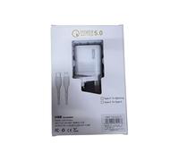 30W/Quick Charge 3.0 Fast Wall Charger with A-iP Cable For Apple iPhone/iPad/Samsung - Black/White (White)