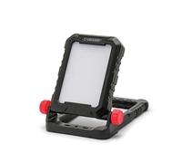 30W Rechargeable LED Floodlight, Battery-Powered Work Light, 3000 Lumen lamp with Power Bank, Adjustable Stand, and 4 Magnets. IP54 Waterproof Light, Ideal for Work, Garage, Trekking, Camping, and