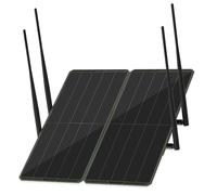 30W Solar Panel Outdoor Dual Band 5.8G/2.4G WiFi Repeater Extender Booster,300m Coverage 1200Mbps,30000mAh Battery,IP65,Supports 100 Devices,for Yard Farm Office Commercial Use (Military Green)