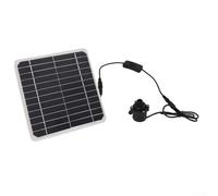 30W Solar Water Pump with Bracket and Switch, 800L/H Flow Rate Outdoor Automatic Fountain for Bird Baths, Ponds and Garden Irrigation