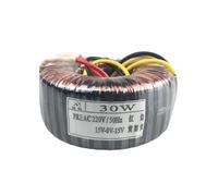 30W toroidal power amplifier 220V to dual 15V audio power supply(Transformer)
