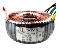 30W toroidal power amplifier 220V to dual 17V single 8V single 8V power amplifier audio power supply(Transformer)