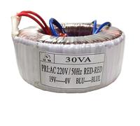 30W toroidal power amplifier single-phase low frequency power supply 220V/12V/15V/18V/20V/24V(Transformer)