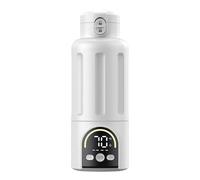 30W Type C Rechargeable Bottle Warmer 500ML Rapid Heating Cup Cordless with Digital Display Portable Car Use Baby Milk Cup