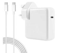 30W USB C Fast Charger Plug with Cable, Low-Temperature Technology, Ultra-Safe and Portable, GaN Type C Charger for iPhone 16/15, iPad, MacBook, Galaxy S25/A56, Compatible with USB-C Devices