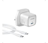 30W USB C Plug, Anker Zolo Compact GaN USB C Charger, Enhanced Temperature Control, Compact Design and 3X Faster Charging, Compatible with iPhone, iPad, Samsung, Pixel, and More