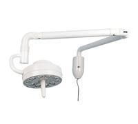 30W Wall Mounted Medical Examination Lamp, LED Shadowless Cold Light Lamp, 180° Rotation, Adjustable Brightness