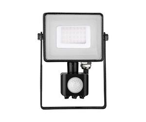 30W With Motion Sensor Waterproof Outside Security Led Floodlight With Samsung Led Body Glass Ip65 Warm 2550 Lumens