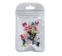 30x Bowknot Shaped Bow Nails Art Mix Color Bowknot For Acrylic Nails Decorations