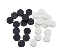30x Chess Pieces Only for Backgammon and Checkers, Portable Round Game Pieces, Compact Learning Board Game Accessories