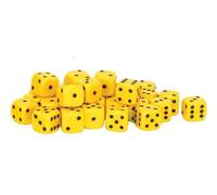 30x D6 Dice Pack | 10mm Classic (Yellow)