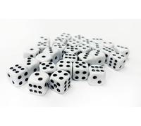 30x D6 Dice Set | 10mm (White)