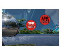 30x EppoBrand Stop Parking Like an Idiot Window 2" Sticker Bad Parking Note