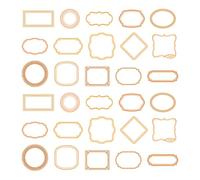 30x Hollow Out Photo Frame Vintage Scrapbook Frames Background Decorative Picture Scrapbooking Supplies