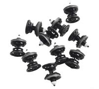30x Interior Door Panel Push Type Clips, Black Nylon Fastener Trim Retainers Compatible with A1 For A4 A5 For A6 A7 A8 For Q5 For Q7 RS5, For Passat For Scirocco Sh