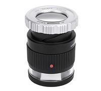 30X Loupe Magnifier with 6 LED Light,Foldable Jewelry Magnifier Glass Illuminated Adjustable Focal Length Desktop Magnifier Pocket Optics Loupes Magnifier for Jewelry Textile Optical Currency Stamps
