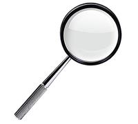 30x Magnifying Handheld Metal Handle and Optical Glass Magnifier Antique Magnifier for Reading Advanced Low Vision Books Map Checking Macular Degeneration